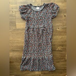 Floral Short Sleeve Dress